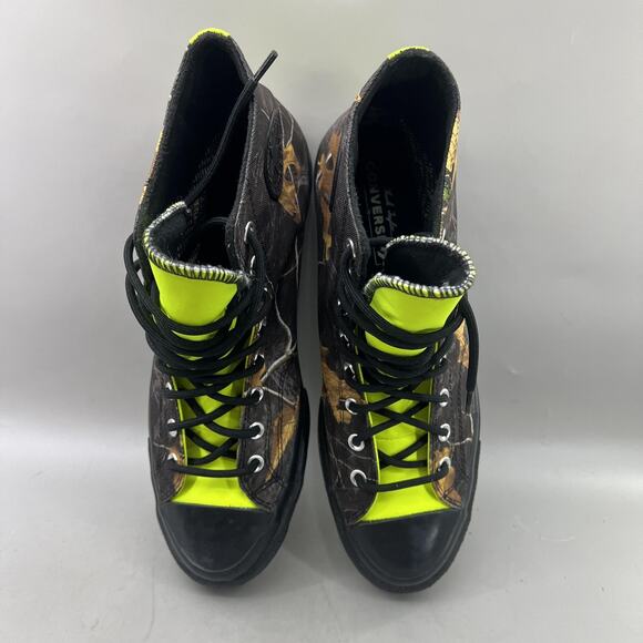 Converse Chuck 70 Realtree Gore-Tex Shoes Men Size 11 Forest Camo Green Sneakers - Picture 5 of 9